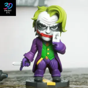 Joker Chibi DC Comics | STL for 3D Printers
