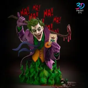 Joker Figure DC Comics | STL File for 3D Printing