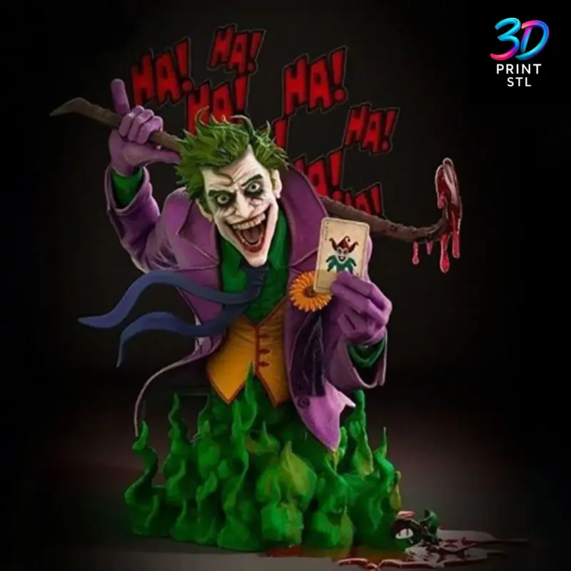 Joker Figure DC Comics | STL File for 3D Printing