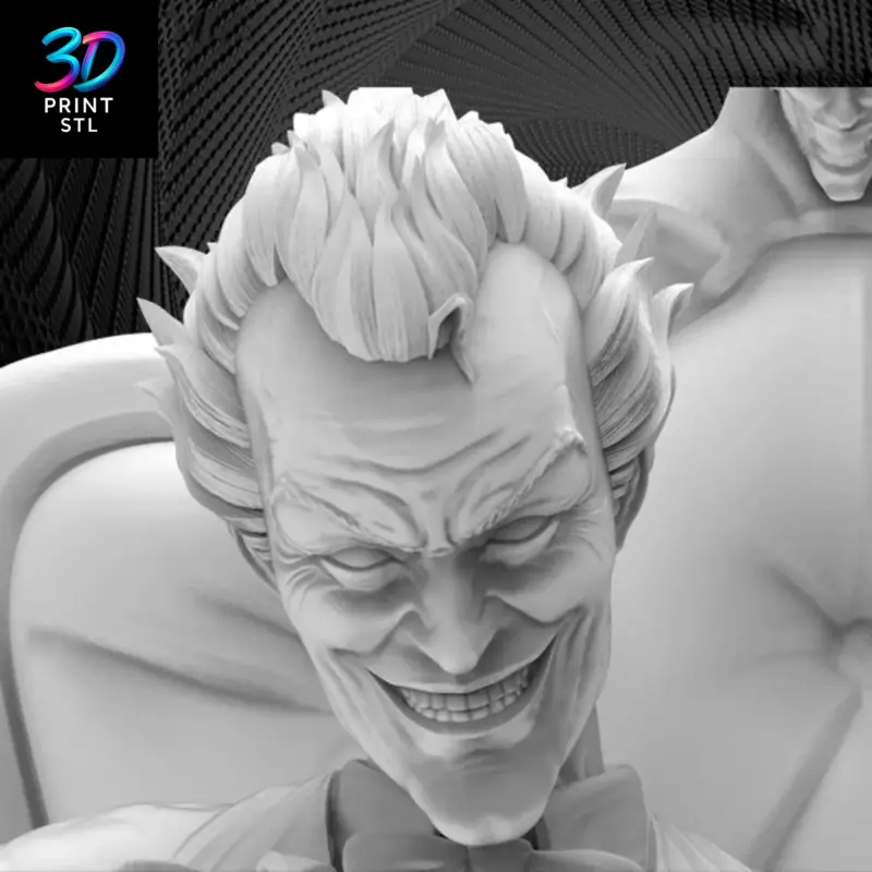 Joker and Harley Quinn Diorama DC Comics | 3D Print File | STL - Image 6