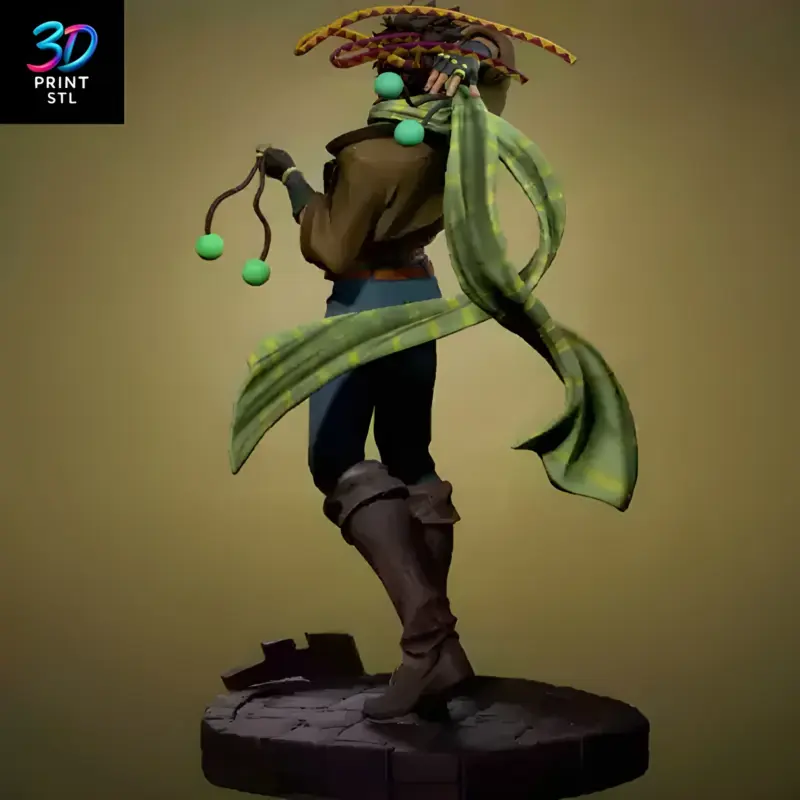 Joseph Joestar JoJo's Bizarre Adventure | STL for 3D Printers - Image 3