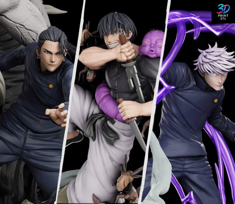 Satoru Gojo Jujutsu Kaisen | STL for 3D Printers - Image 4