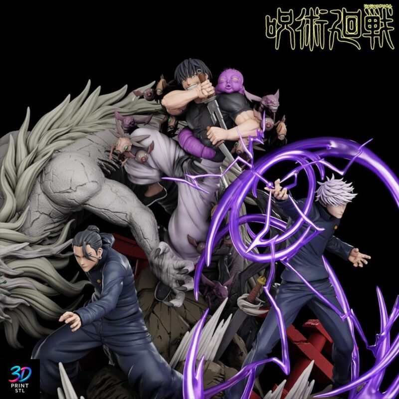 Satoru Gojo Jujutsu Kaisen | STL for 3D Printers - Image 2