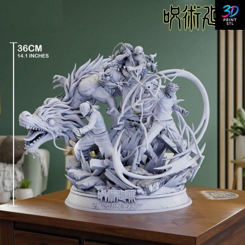 Satoru Gojo Jujutsu Kaisen | STL for 3D Printers - Image 3