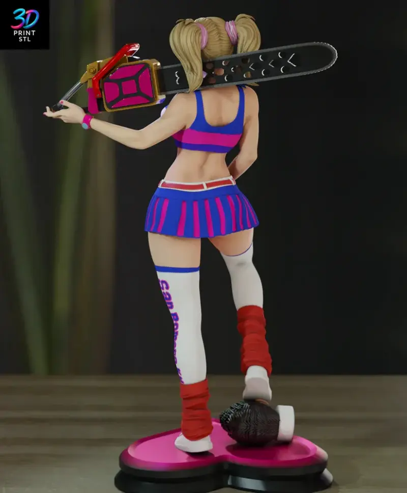 Juliet Starling Lollipop Chainsaw | STL for 3D Printers - Image 2