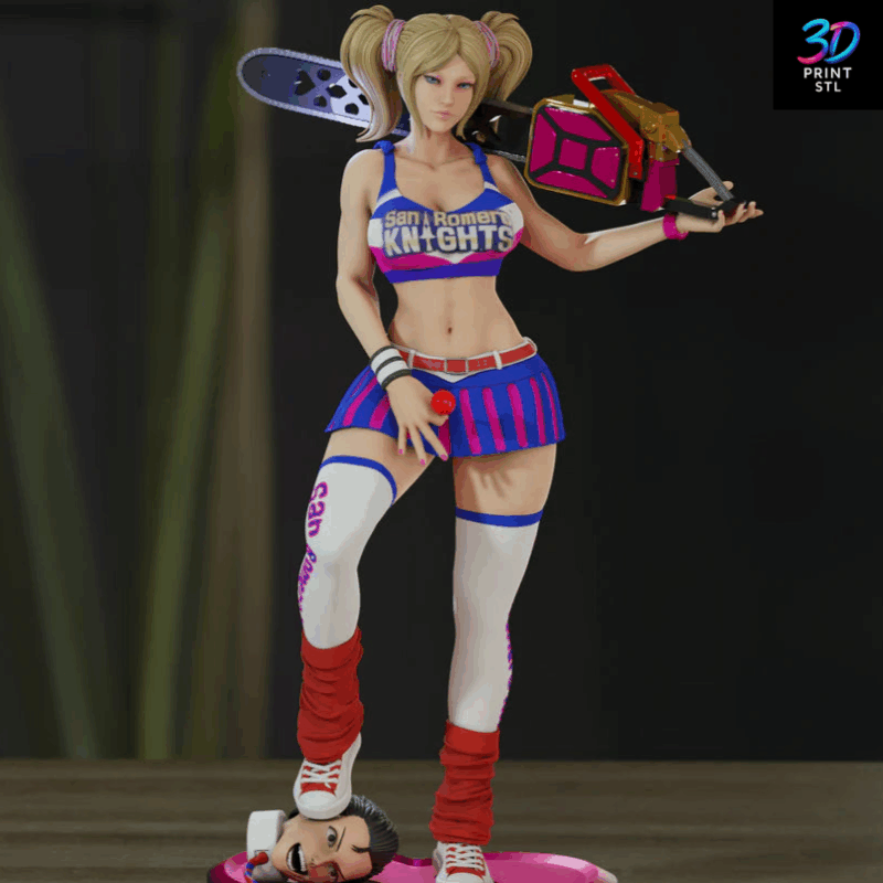 Juliet Starling Lollipop Chainsaw | STL for 3D Printers - Image 3