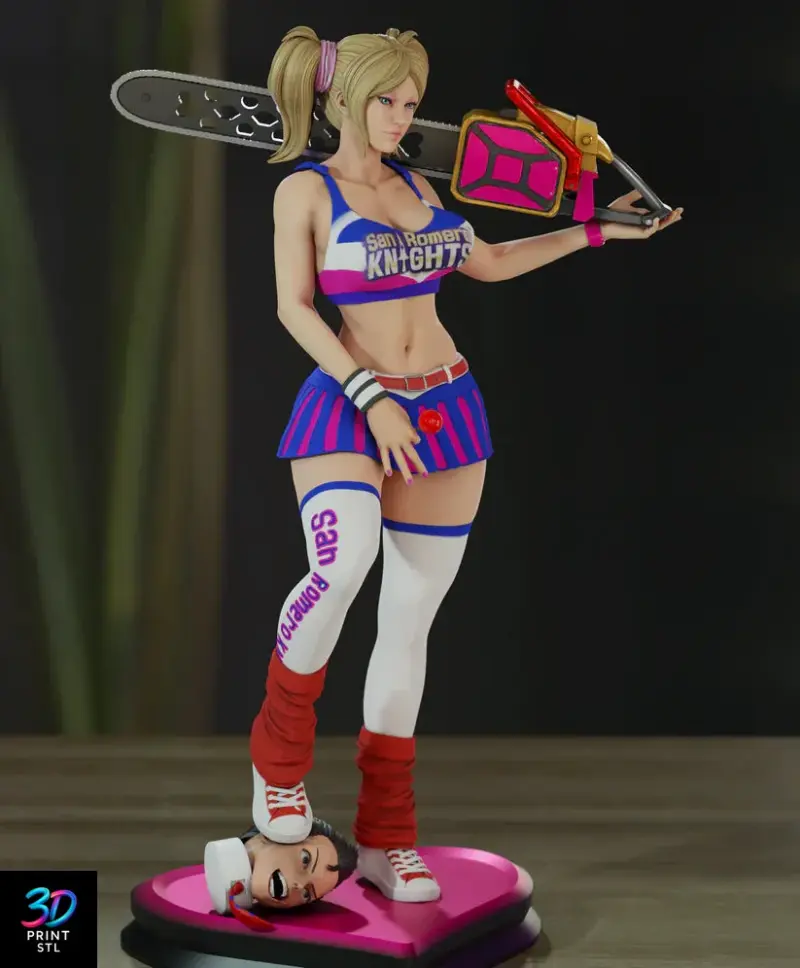 Juliet Starling Lollipop Chainsaw | STL for 3D Printers - Image 4
