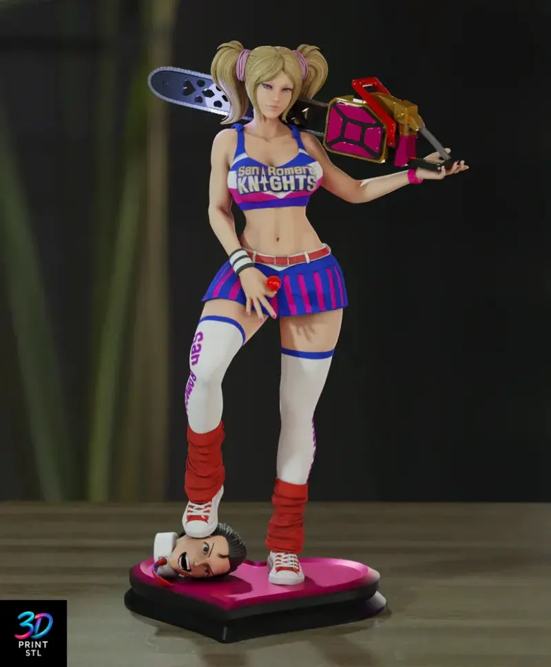 Juliet Starling Lollipop Chainsaw | STL for 3D Printers - Image 6