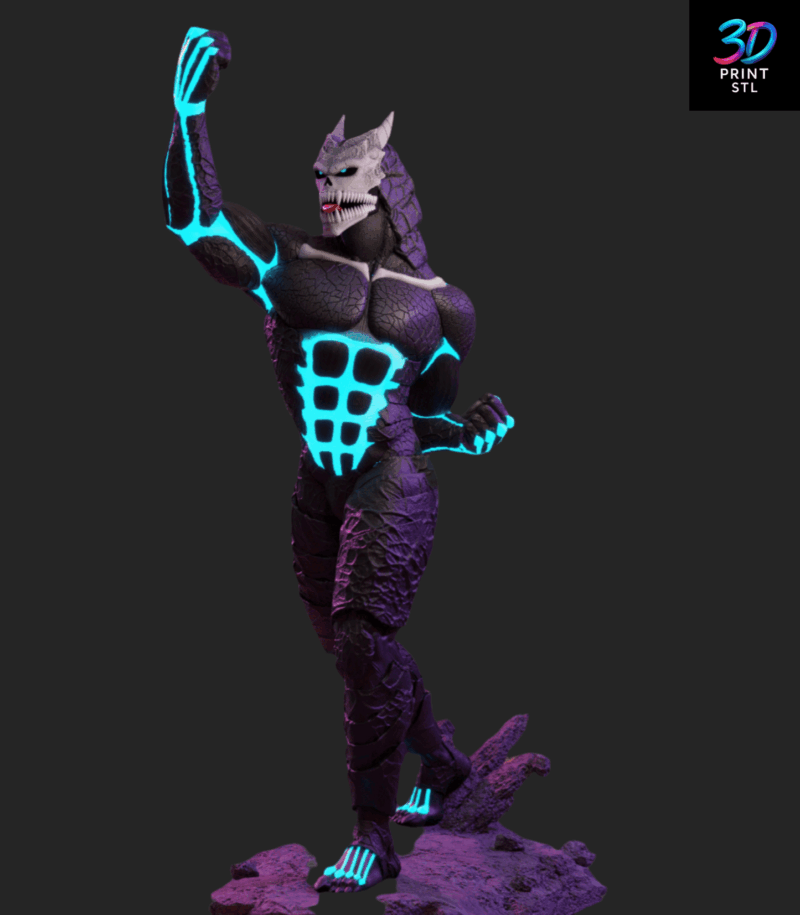 Kafka Hibino Kaiju No 8 | STL for 3D Printers - Image 2