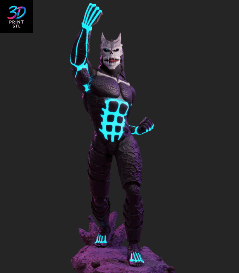 Kafka Hibino Kaiju No 8 | STL for 3D Printers - Image 4
