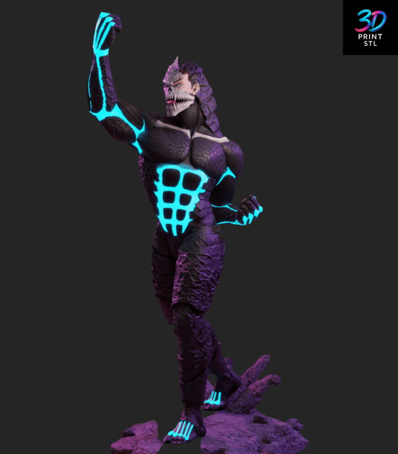 Kafka Hibino Kaiju No 8 | STL for 3D Printers - Image 5
