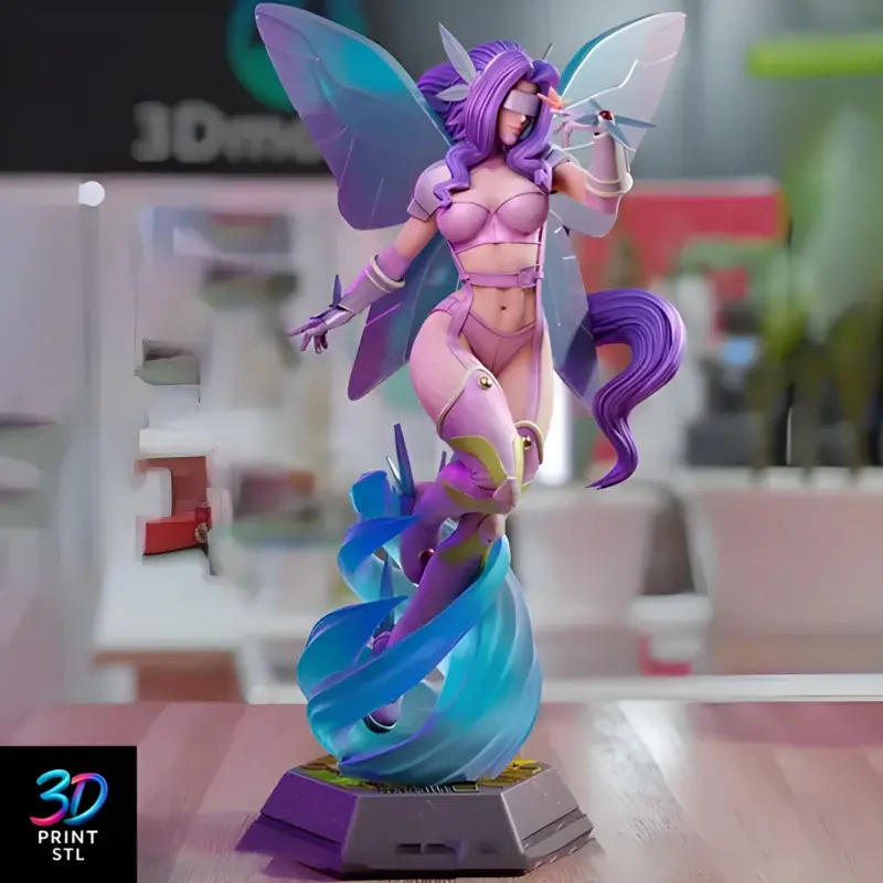 Kazemon Digimon | 3D Print Model | STL - Image 4