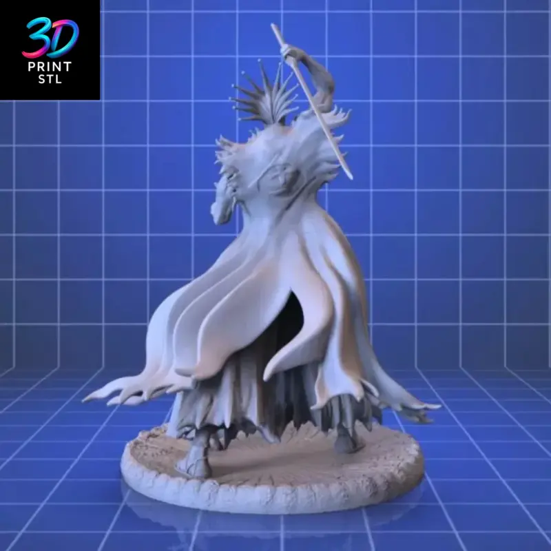Kenpachi Zaraki & Yachiru Kusajishi Diorama Bleach | 3D Print Model | STL - Image 4