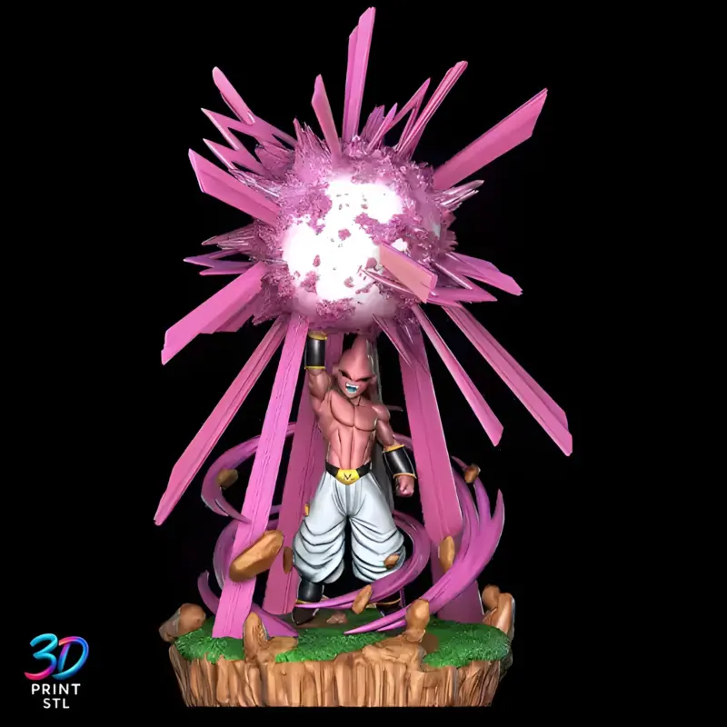 Kid Buu Planet Burst Dragon Ball Z | 3D Print File | STL