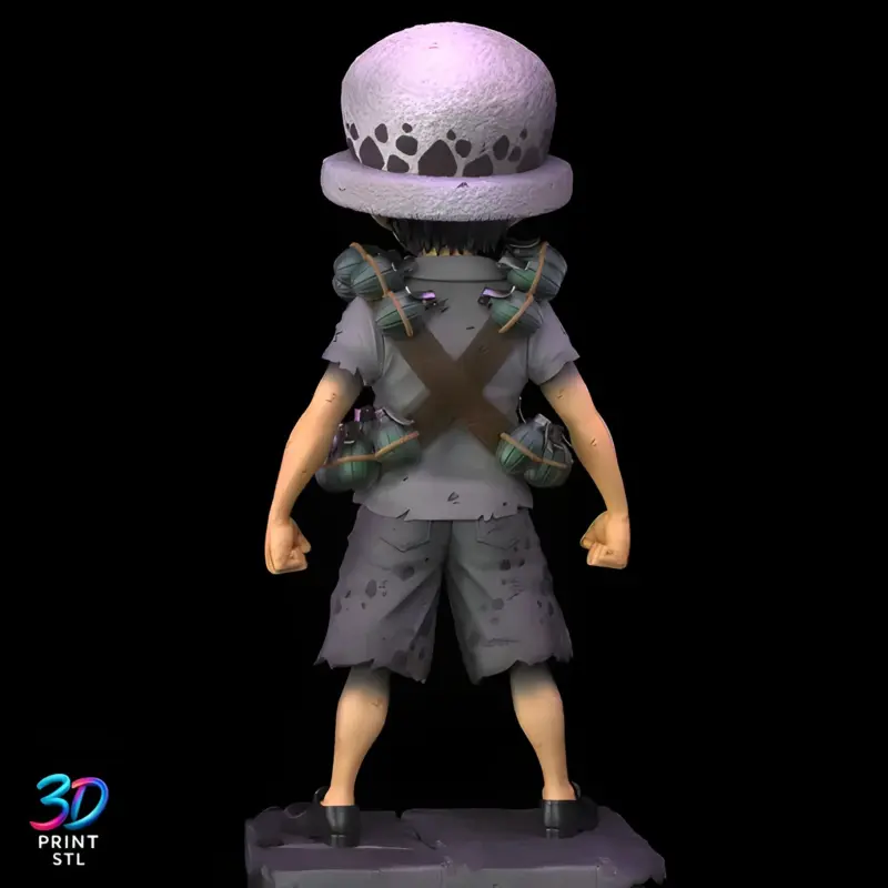 Kid Trafalgar Law One Piece | STL for 3D Printers - Image 3