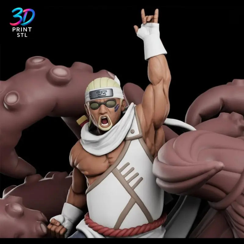 Killer Bee Figure Naruto Shippuden | 3D Print File | STL - Image 2