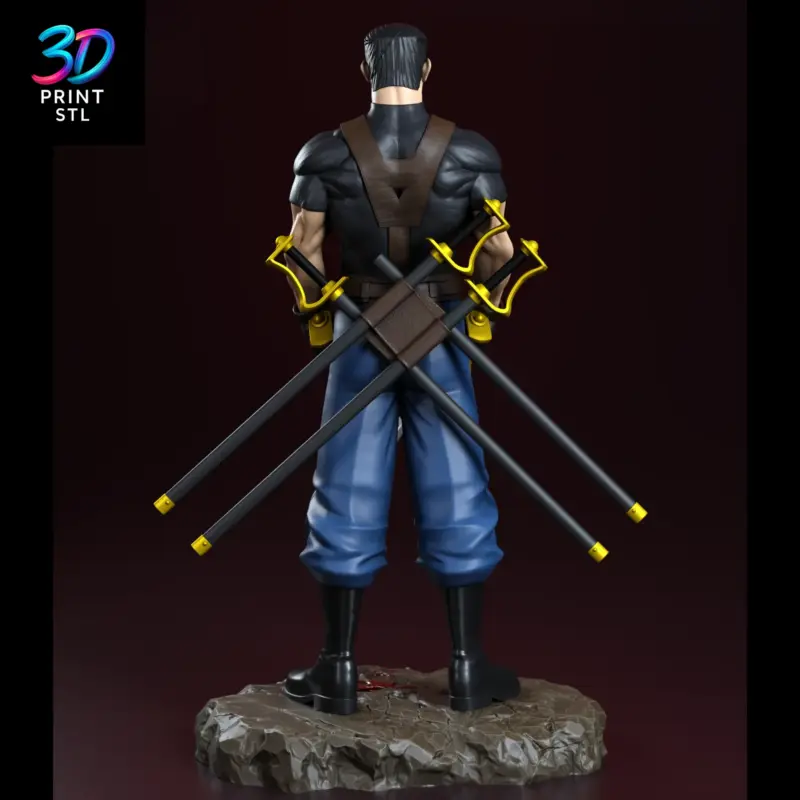 King Bradley Figure Fullmetal Alchemist | STL File for 3D Printing - Image 4