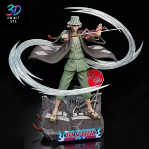Kisuke Urahara Bleach | STL for 3D Printers