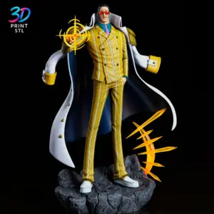 Kizaru One Piece | 3D Print Model | STL