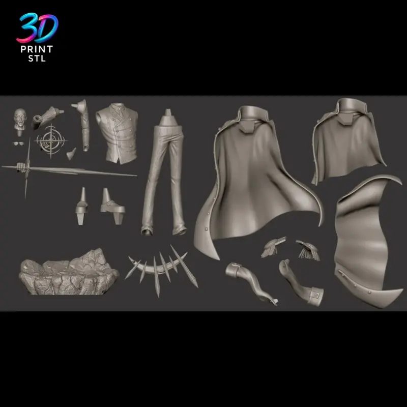 Kizaru One Piece | 3D Print Model | STL - Image 7
