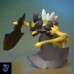 Kleavor Pokémon | 3D Print File | STL