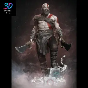 Kratos Figure God of War | STL for 3D Printers