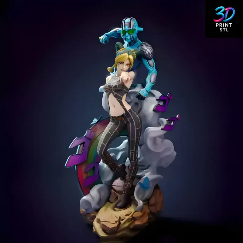 Kujo Jolyne JoJo's Bizarre Adventure | STL for 3D Printers