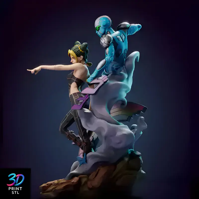 Kujo Jolyne JoJo's Bizarre Adventure | STL for 3D Printers - Image 3