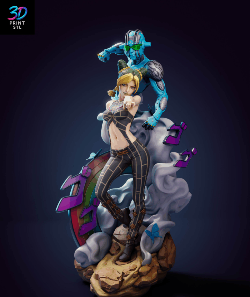 Kujo Jolyne JoJo's Bizarre Adventure | STL for 3D Printers
