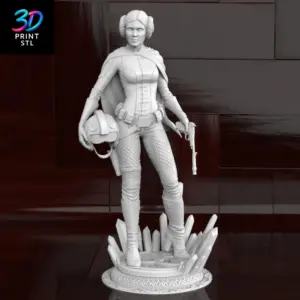Leia Figure Star Wars | 3D Print Model | STL