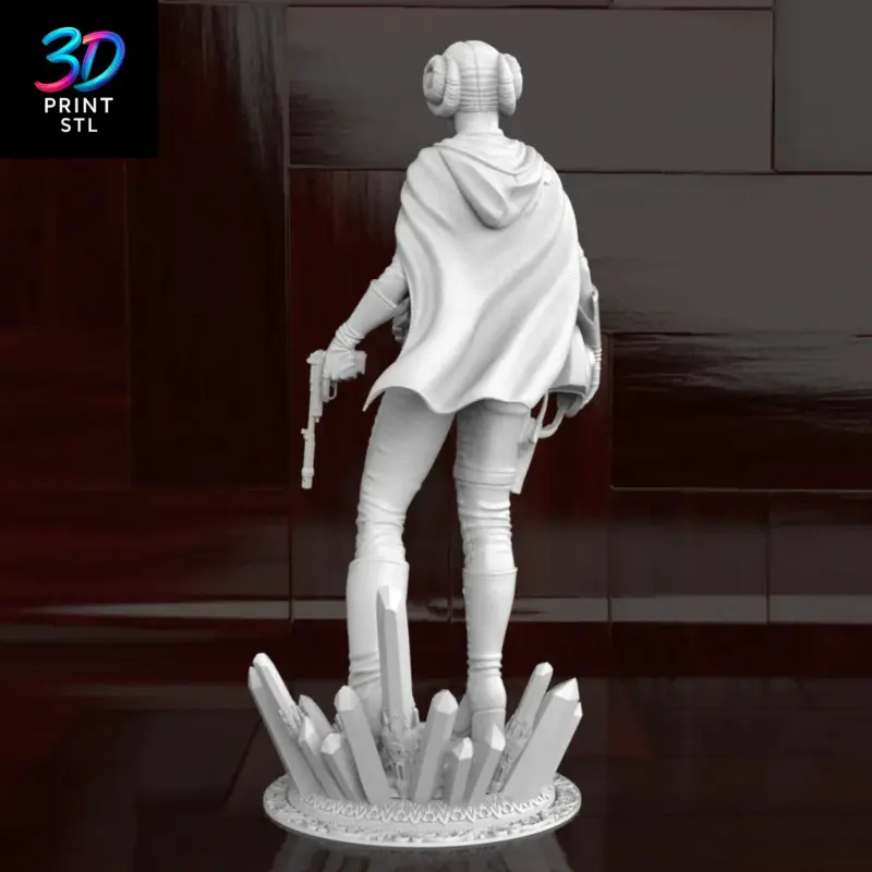 Leia Figure Star Wars | 3D Print Model | STL - Image 4