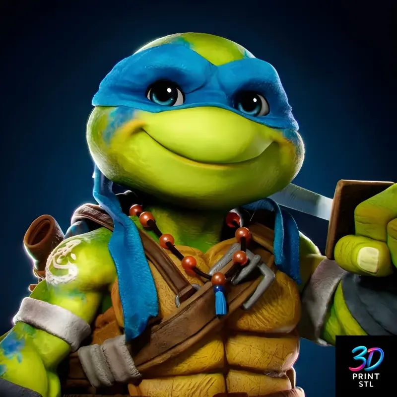 Leonardo Teenage Mutant Ninja Turtles | STL for 3D Printers - Image 2