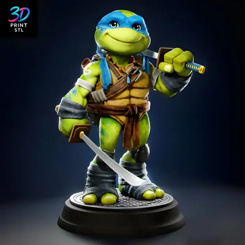 Leonardo Teenage Mutant Ninja Turtles | STL for 3D Printers - Image 4