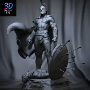 Leonidas Figure 300 | STL for 3D Printers