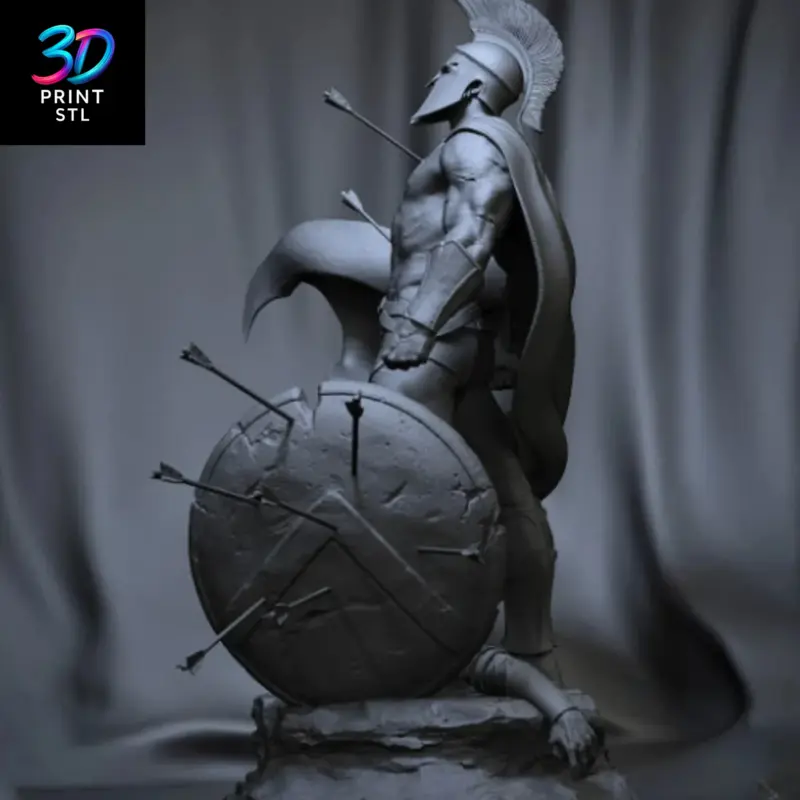 Leonidas Figure 300 | STL for 3D Printers - Image 3