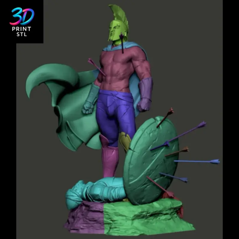 Leonidas Figure 300 | STL for 3D Printers - Image 5
