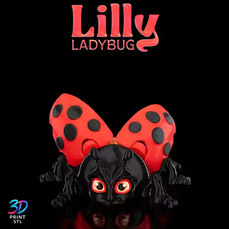 Lilly Ladybug | STL File for 3D Printing - Image 3