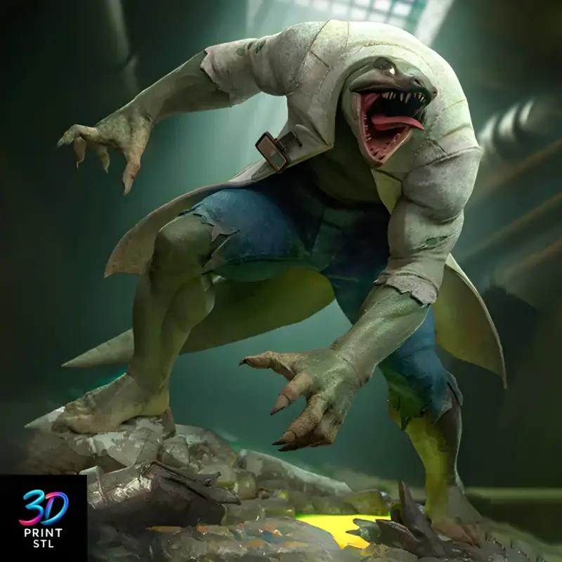 Lizard Dr Curtis Connors | STL for 3D Printers