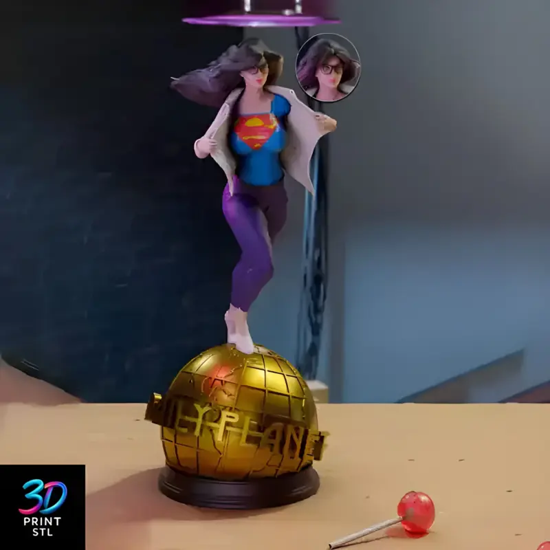 Lois Lane Super Suit | STL for 3D Printers - Image 3