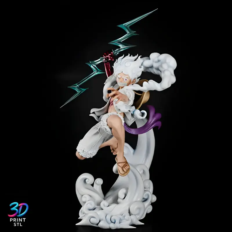 Luffy Gear 5 One Piece | STL for 3D Printers