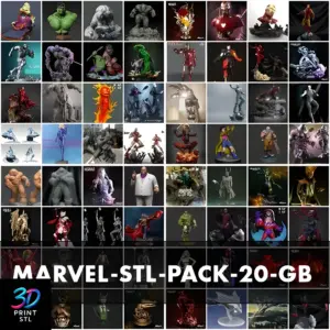 Marvel Pack | STL File for 3D Printing