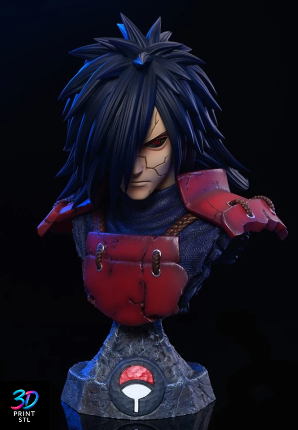 Madara Bust Naruto | STL for 3D Printers