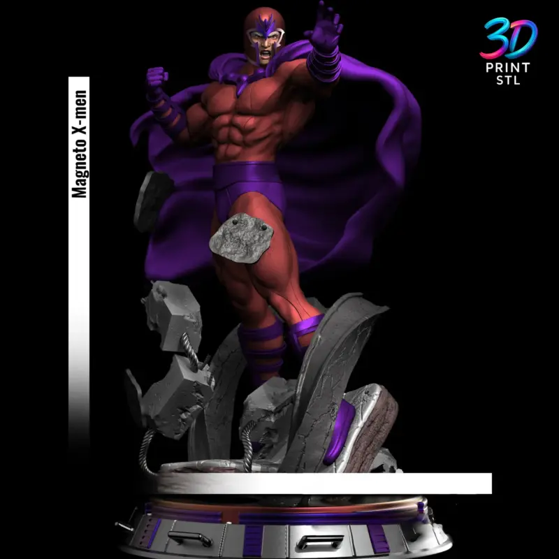 Magneto X-Men | STL for 3D Printers