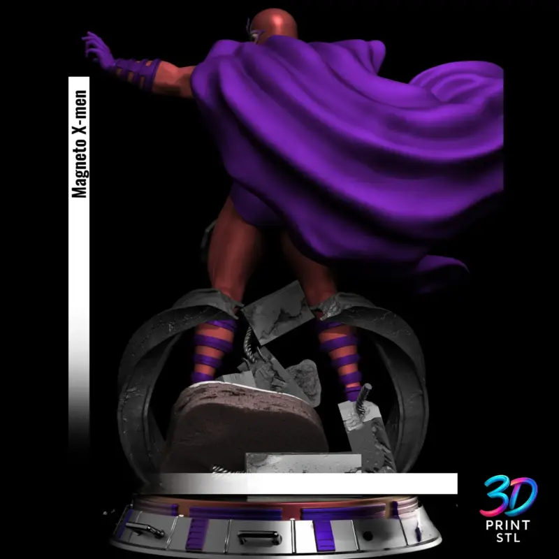 Magneto X-Men | STL for 3D Printers - Image 3