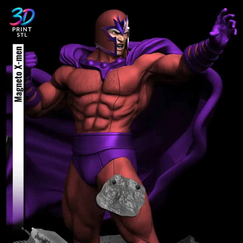 Magneto X-Men | STL for 3D Printers - Image 4