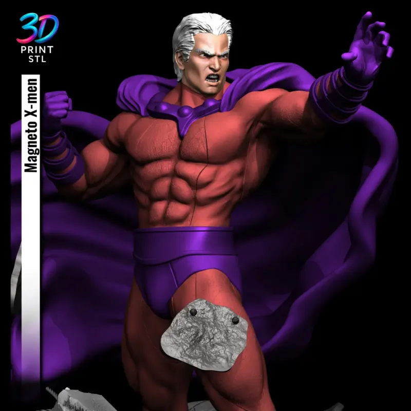 Magneto X-Men | STL for 3D Printers - Image 5