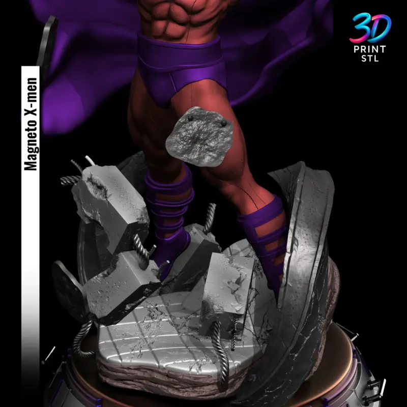 Magneto X-Men | STL for 3D Printers - Image 6