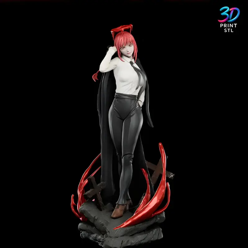 Makima Chainsaw Man | STL for 3D Printers - Image 3