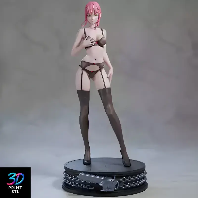 Makima Chainsaw Man | 3D Print File | STL - Image 2