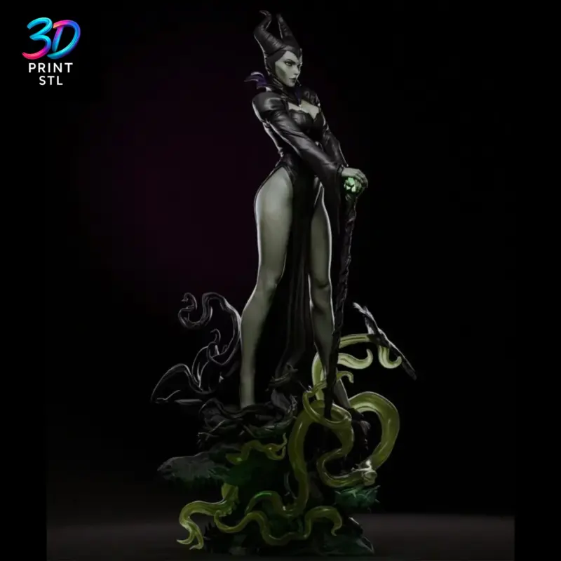 Maleficent Disney | 3D Print Model | STL - Image 2